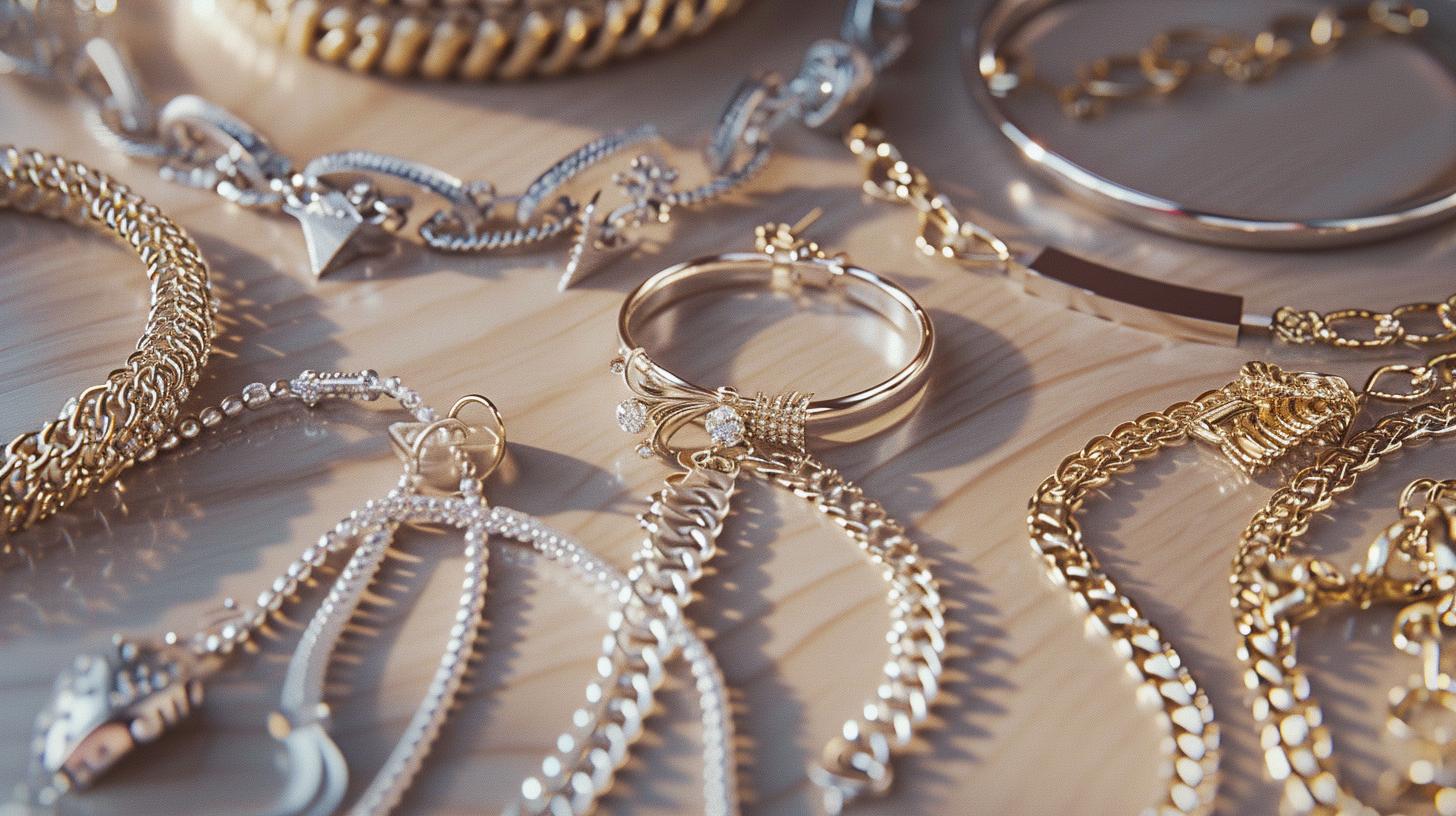 Wähle zwischen Gold, Silber und Roségold!